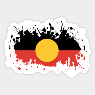 Aboriginal Flag Sticker